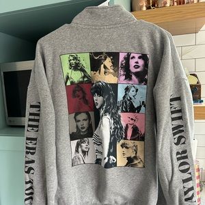 ERAS TOUR 1/4 zip sweatshirt